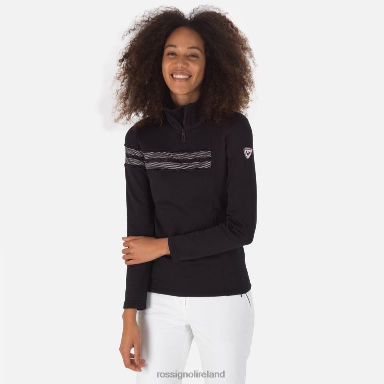 Rossignol Tops Women Resort Half-Zip Top Black 62R6R743