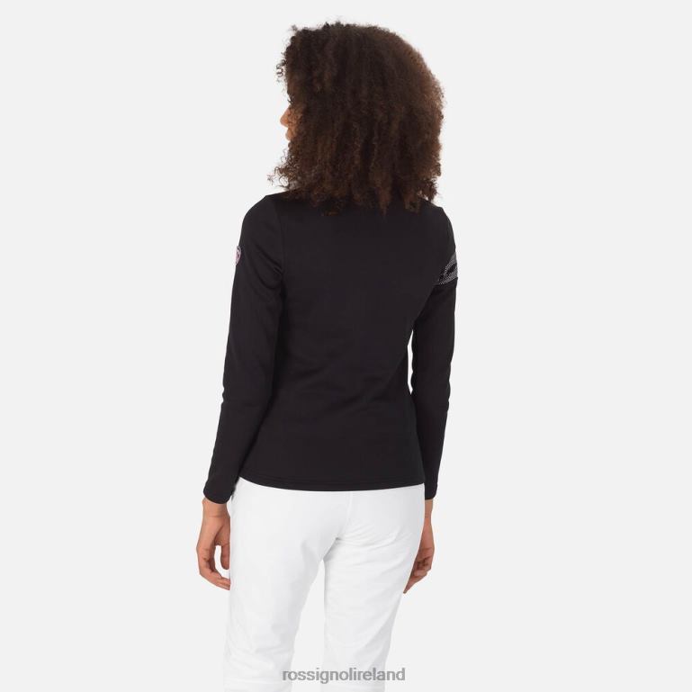 Rossignol Tops Women Resort Half-Zip Top Black 62R6R743