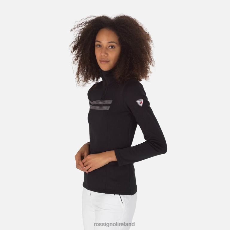 Rossignol Tops Women Resort Half-Zip Top Black 62R6R743