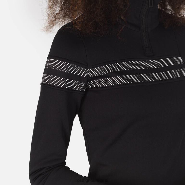 Rossignol Tops Women Resort Half-Zip Top Black 62R6R743