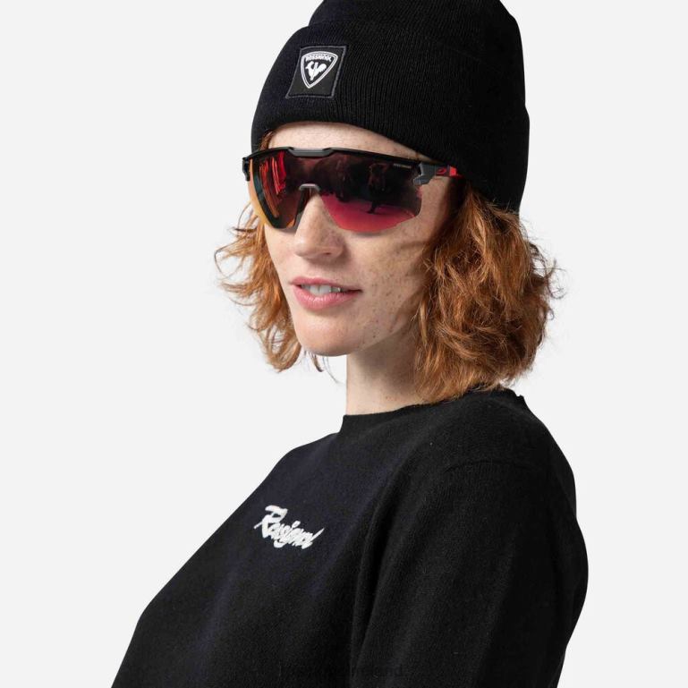 Rossignol Tops Women Signature Knit Sweater Black 62R6R902