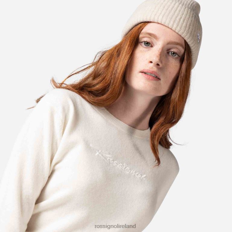 Rossignol Tops Women Signature Knit Sweater White 62R6R922