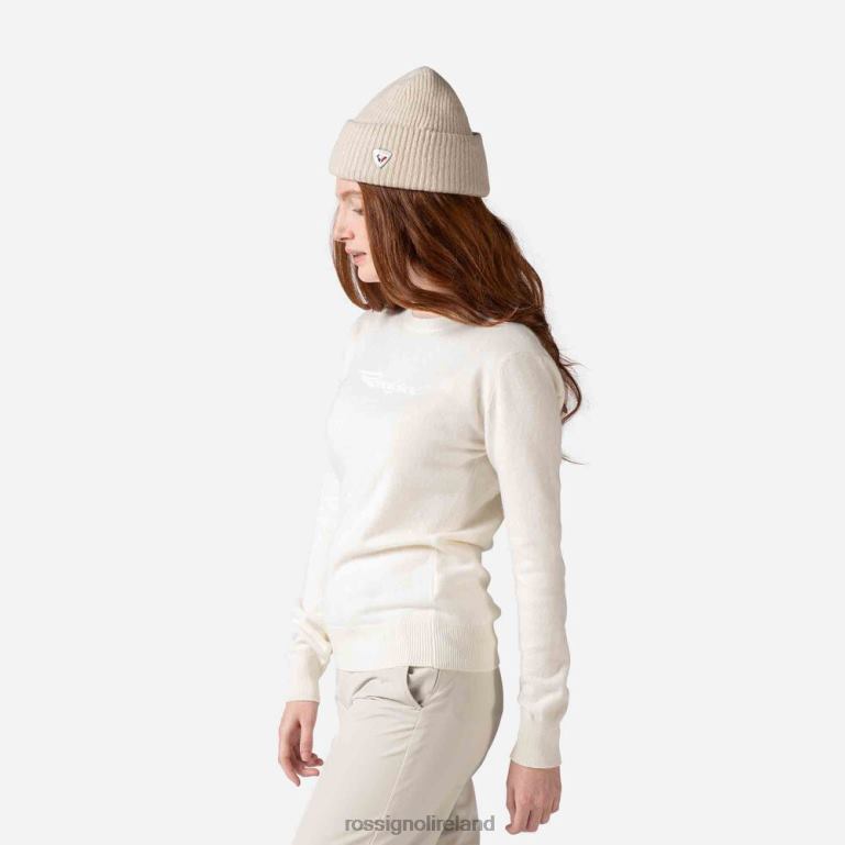 Rossignol Tops Women Signature Knit Sweater White 62R6R922