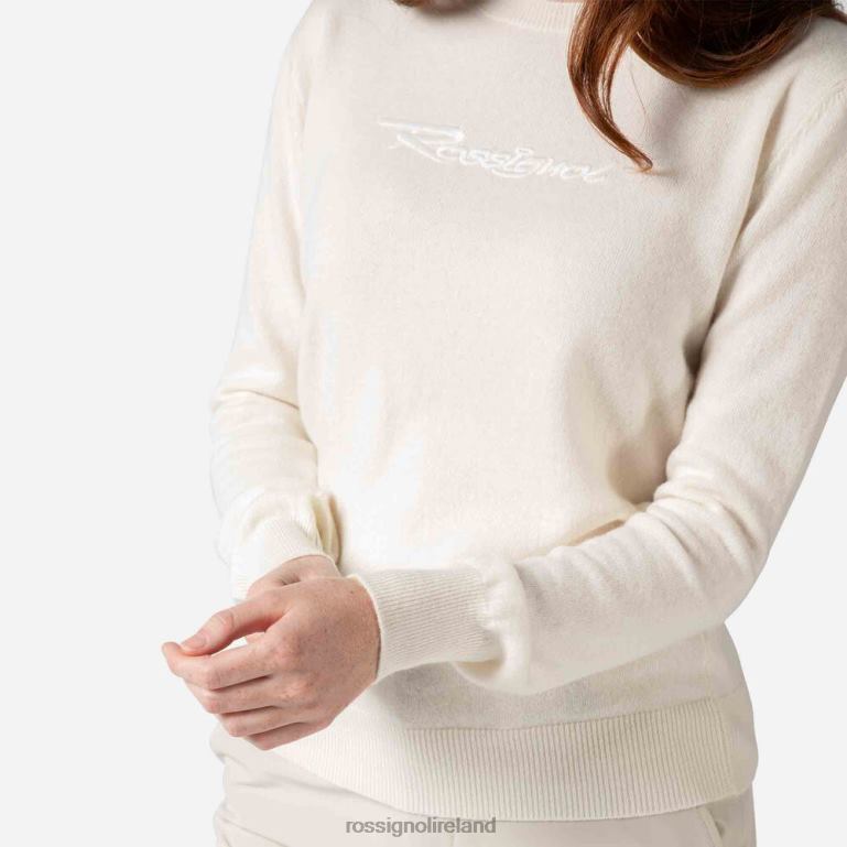 Rossignol Tops Women Signature Knit Sweater White 62R6R922
