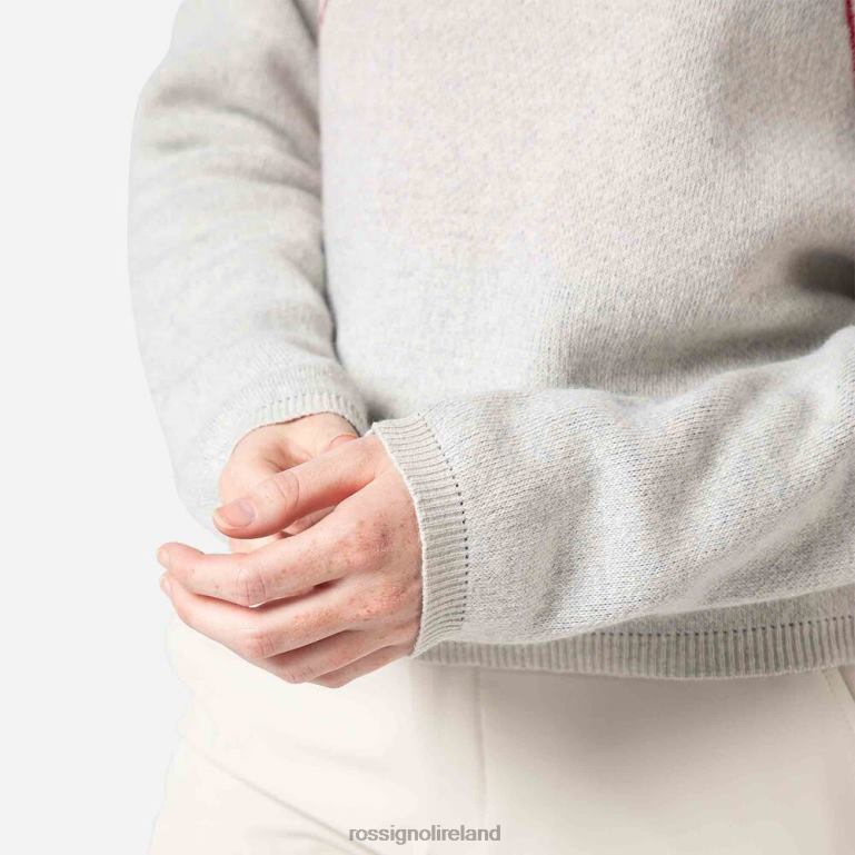 Rossignol Tops Women Mountain Round Neck Top Fog 62R6R859