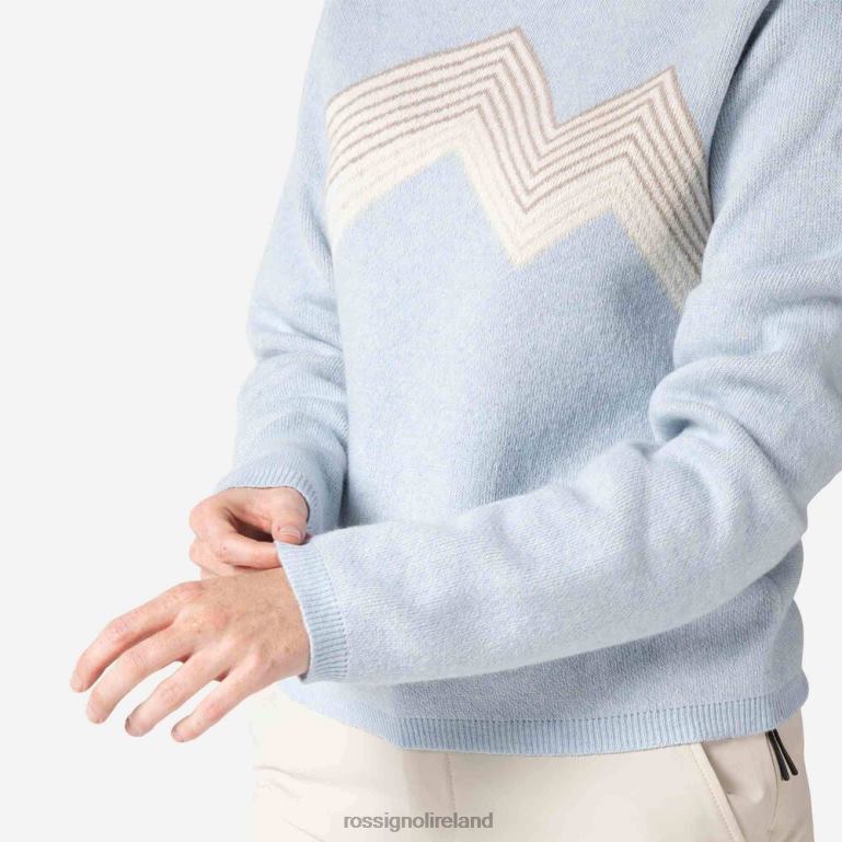 Rossignol Tops Women Mountain Round Neck Top Glacier 62R6R868